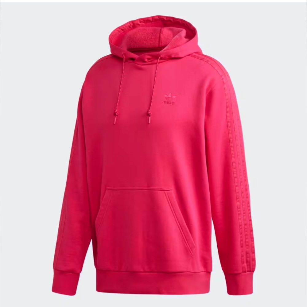 Men’s Adidas Winterized Hoodie, pink & pink, size Small, NWOT!